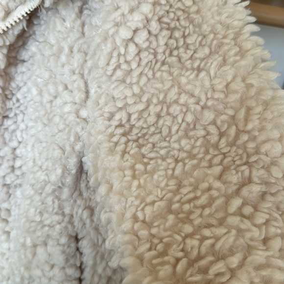 Furry Sherpa Zara Coat (small) - Picture 4 of 5